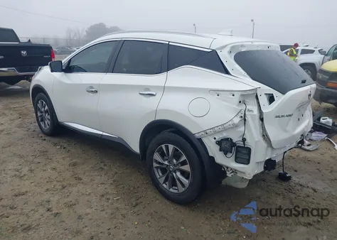 2017 Nissan Murano Sl from USA, damaged, VIN 5N1AZ2MG4HN189887